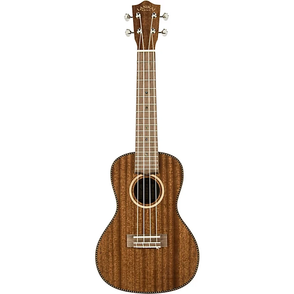 Lanikai MAS-C All Solid Mahogany Concert Ukulele Mahogany