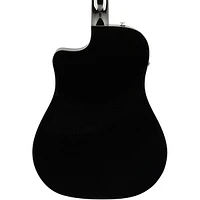 Fender CD-60SCE Dreadnought Acoustic-Electric Guitar Black