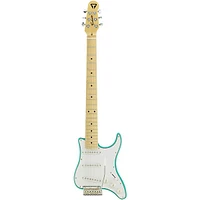 Traveler Guitar Travelcaster Deluxe Electric Travel Guitar Surf Green