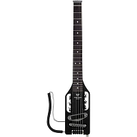 Traveler Guitar Ultra-Light Electric Left-Handed Electric Travel Guitar Matte Black