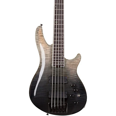 Schecter Guitar Research SLS Elite-5 5-String Electric Bass Black Fade Burst