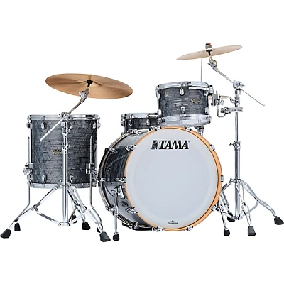 TAMA Starclassic Walnut/Birch -Piece Shell Pack With 22" Bass Drum Charcoal Onyx