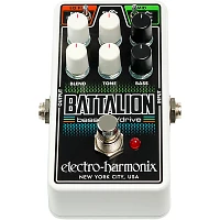 Electro-Harmonix Nano Battalion Bass Preamp & Overdrive Effects Pedal