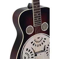 Recording King RR-36-VS Maxwell Series Round Neck Resonator Guitar Vintage Sunburst