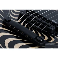 Wylde Audio Barbarian Rawtop Psychic Bullseye Electric Guitar Natural