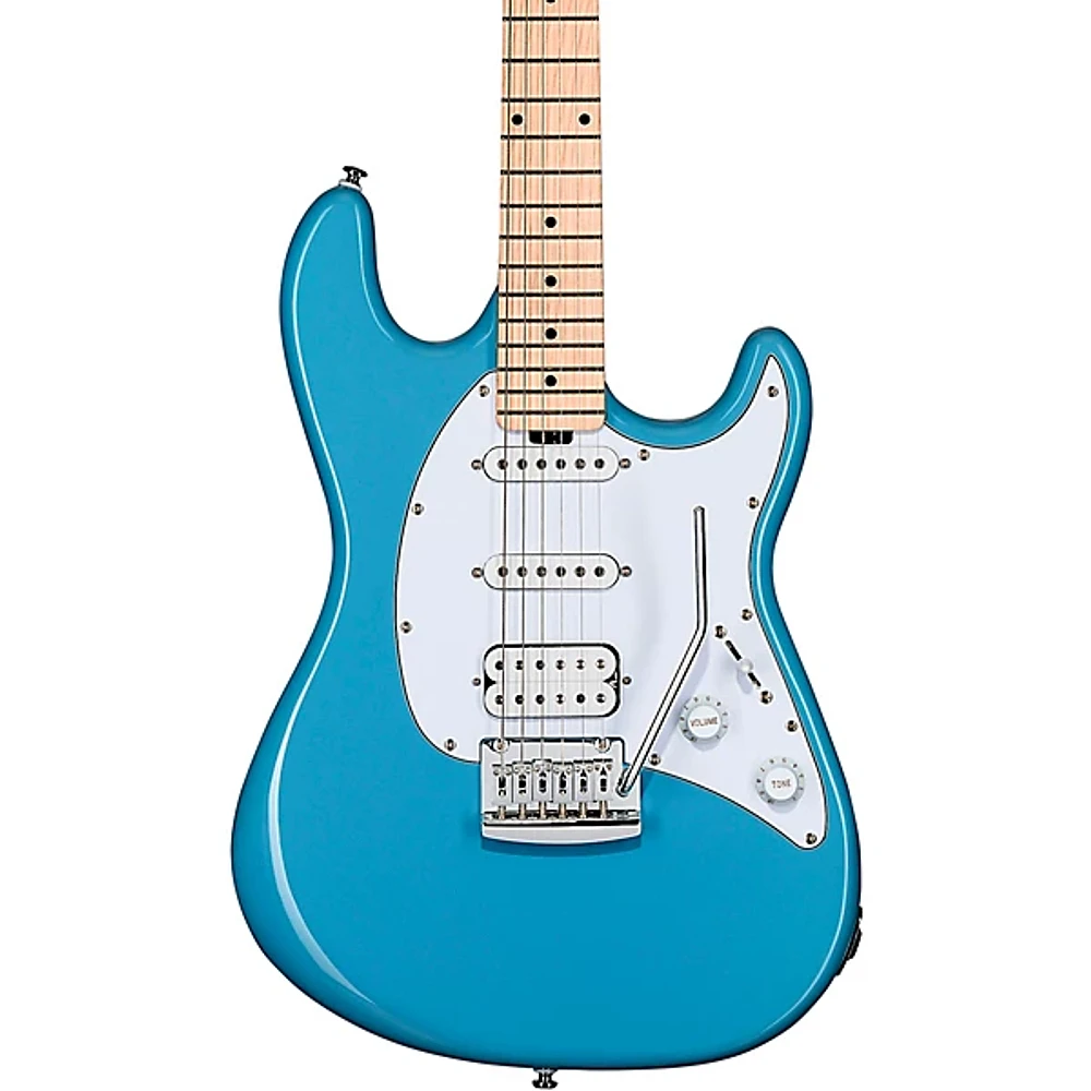 Sterling by Music Man Cutlass HSS Maple Fingerboard Electric Guitar Chopper Blue