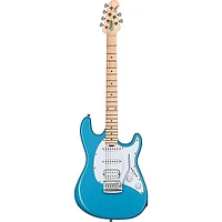 Sterling by Music Man Cutlass HSS Maple Fingerboard Electric Guitar Chopper Blue