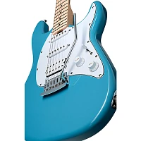 Sterling by Music Man Cutlass HSS Maple Fingerboard Electric Guitar Chopper Blue