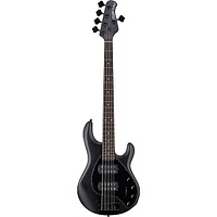 Sterling by Music Man StingRay Ray35HH Rosewood Fingerboard 5-String Electric Bass Stealth Black