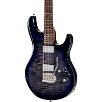 Sterling by Music Man Luke Flame Maple Top Electric Guitar Blueberry Burst