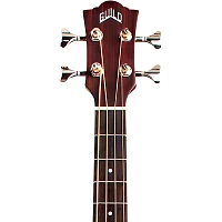 Guild Jumbo Junior Acoustic-Electric Bass Guitar Flame Maple