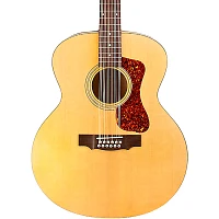 Guild F-2512E Jumbo 12-String Acoustic-Electric Guitar Natural