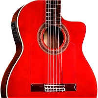 Cordoba GK Studio Negra Flamenco Acoustic-Electric Guitar Wine Red