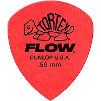 Dunlop Tortex Flow Guitar Picks STD-12/PLYPK .50 mm 12 Pack