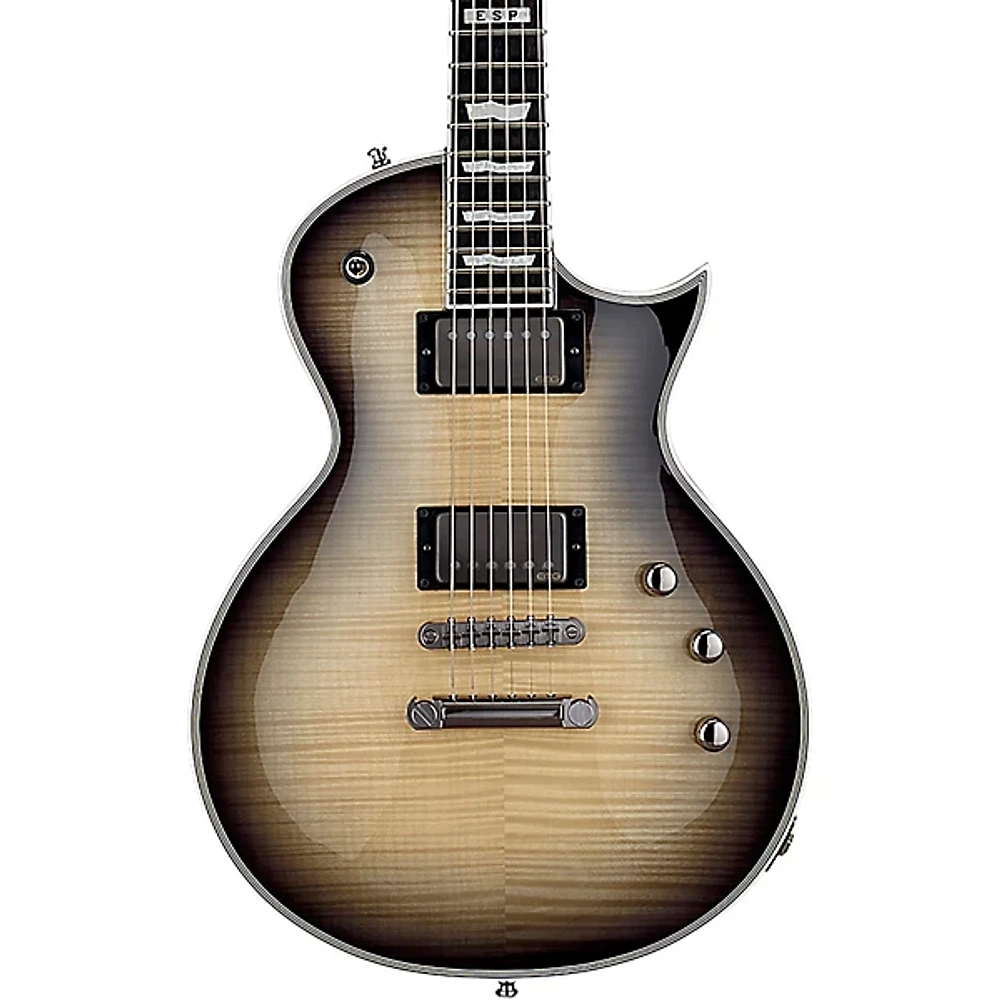 ESP E-II Eclipse Electric Guitar Natural Black Burst