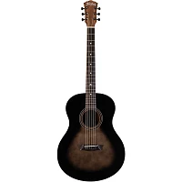 Washburn Bella Tono Novo S9 Studio Acoustic Guitar Transparent Charcoal Burst