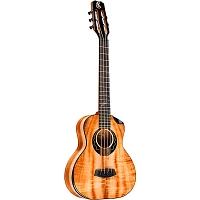 Open Box Kanile'a Ukulele Willie K 5-String Super Tenor Ukulele Level 2 Gloss Natural 194744927348