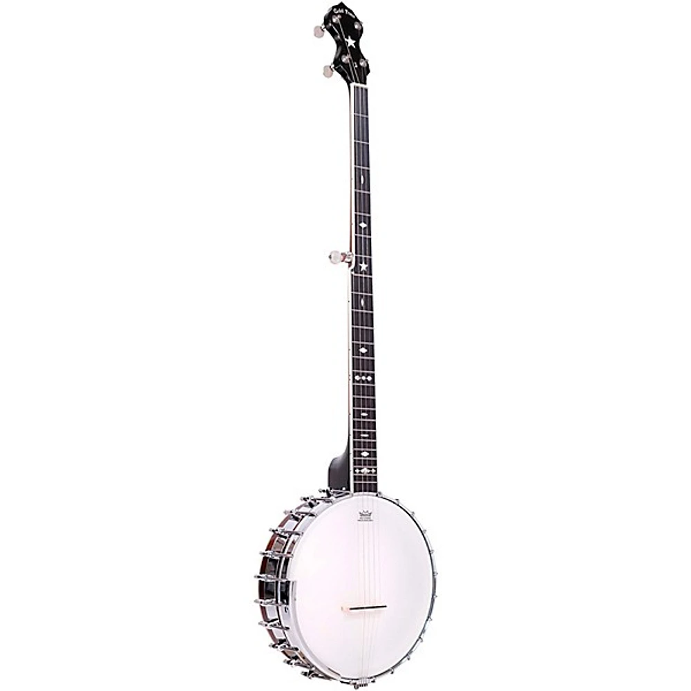 Gold Tone Mastertone OT-800/L Left-Handed Old Time Tubaphone-Style Banjo Vintage Brown