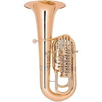 Miraphone Elektra 481C Series 6-Valve (5+1) 5/4 F Tuba Gold Brass Lacquer