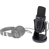 Samson G track Pro USB 24-bit Studio Condenser Mic with Audio Interface Black