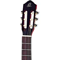 Ortega Family Series R121LWR Left-Handed Classical Guitar Transparent Wine Red