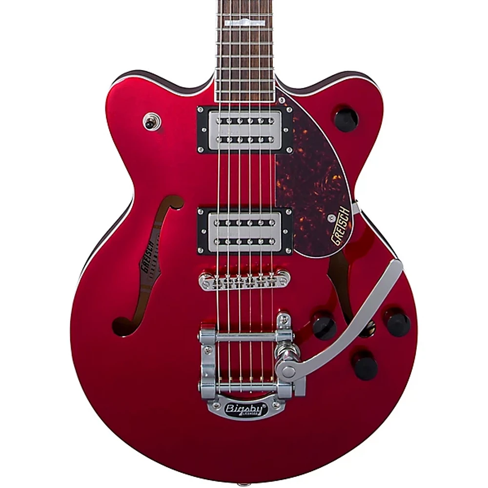 Gretsch Guitars G2657T Streamliner Center Block Jr. Double-Cut With Bigsby Electric Guitar Candy Apple Red