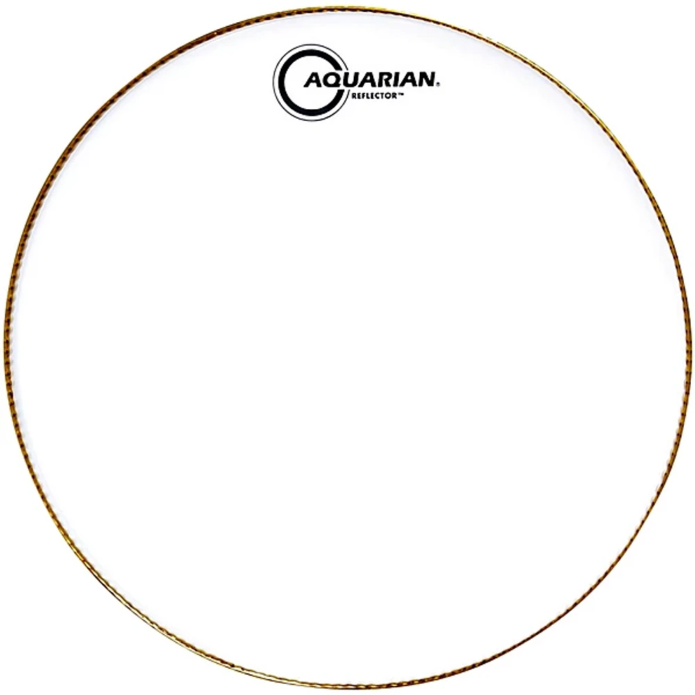 Aquarian Ice White Reflector Drum Head 10 in.