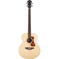 Guild Jumbo B-240E Acoustic-Electric Bass Guitar Natural