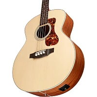 Guild Jumbo B-240E Acoustic-Electric Bass Guitar Natural