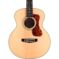 Guild Jumbo Junior Flamed Maple Acoustic-Electric Guitar Natural