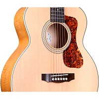 Guild Jumbo Junior Flamed Maple Acoustic-Electric Guitar Natural