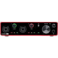 Open Box Focusrite Scarlett 4i4 USB Audio Interface (Gen 3) Level 1