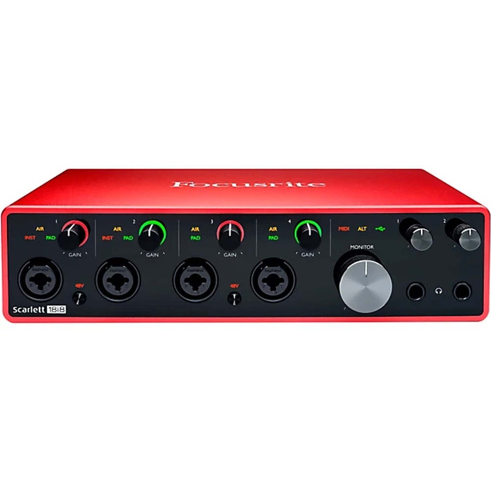 Focusrite Scarlett 18i8 USB Audio Interface (Gen 3)