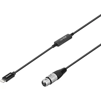 Open Box Saramonic LC-XLR Cable Interface with XLR-F to Apple Lightning Level 1