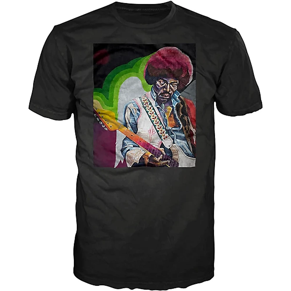 Guitar Center Jimi Hendrix Mural T-Shirt XX Large