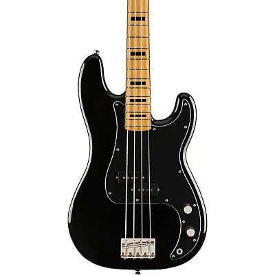 Open Box Squier Classic Vibe '70s Precision Bass Maple Fingerboard Level 2 Black 197881104245