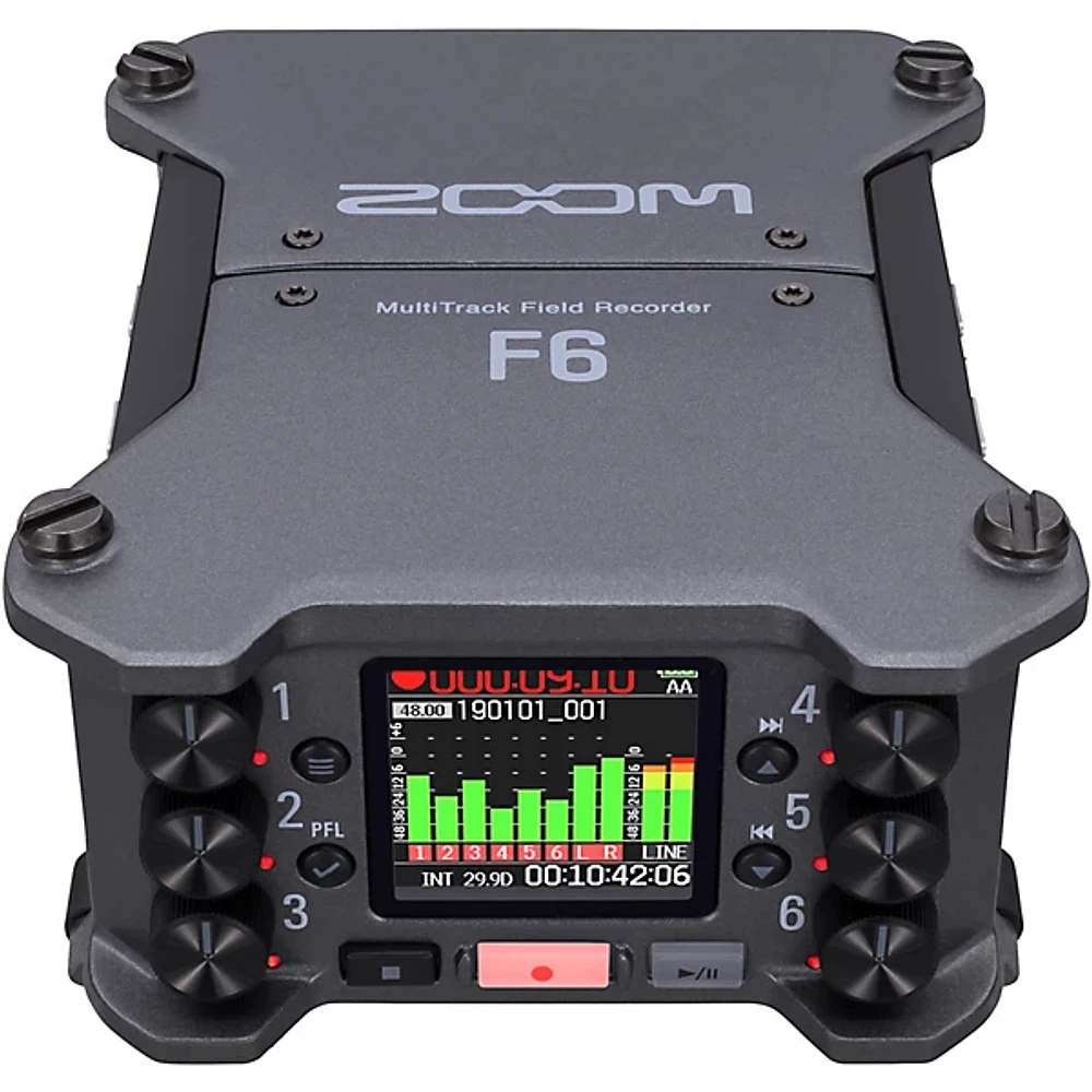 Zoom F6 Multitrack Field Recorder