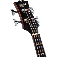 Mitchell T239B-CE-BST Terra Acoustic-Electric Bass Guitar Edge Burst