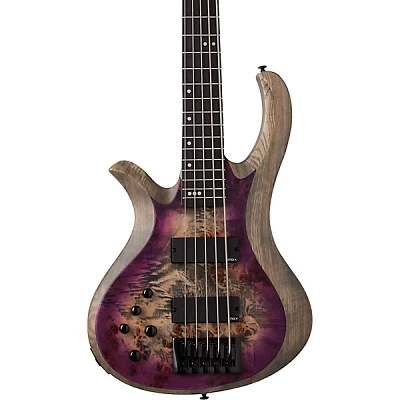 Schecter Guitar Research Riot-5 Left-Handed 5-String Electric Bass Aurora Burst