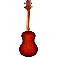 Clearance Mitchell MUT80XE-QAB-WSK Exotic Acoustic-Electric Ukulele Quilt Ash Burl Whiskey