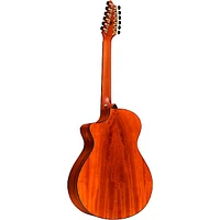 Breedlove Oregon Concerto Myrtlewood 12-String Cutaway Acoustic-Electric Guitar Bourbon Burst