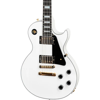 Gibson Custom Les Paul Custom Electric Guitar Alpine White