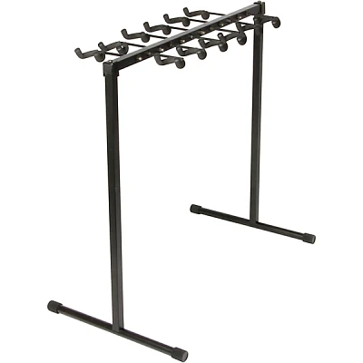 On-Stage 12-Space Ukulele Rack Black