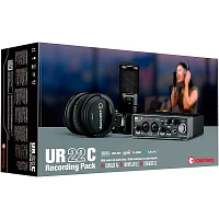 Open Box Steinberg UR22C Recording Pack with 2IN/2OUT USB 3.0 Type C Audio Interface, Microphone & Headphones Level 1