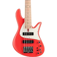 Fodera Guitars Emperor 5 Standard Classic 5-String Electric Bass Fiesta Red