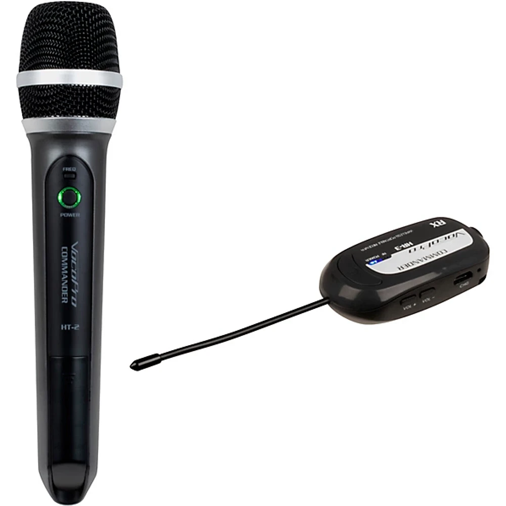 VocoPro Commander-FILM-HANDHELD Wireless UHF Microphone System, 900-928mHz