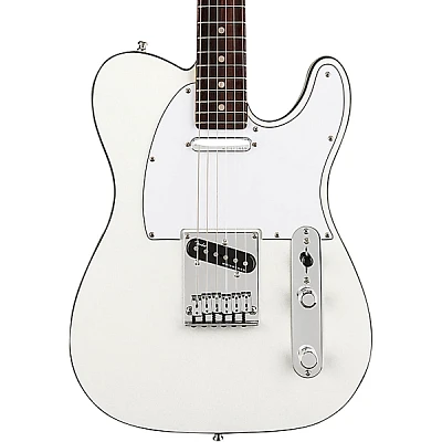 Open Box Fender American Ultra Telecaster Rosewood Fingerboard Electric Guitar Level 2 Arctic Pearl 197881070861