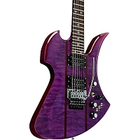 B.C. Rich Mockingbird Legacy ST with Floyd Rose Electric Guitar Purple