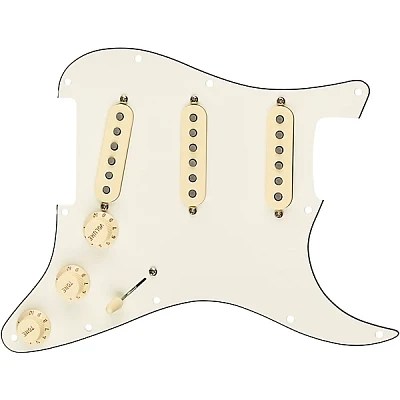 Fender Stratocaster SSS Tex Mex Pre-Wired Pickguard White/Back/White