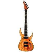 B.C. Rich Shredzilla Extreme 7-String Electric Guitar Spalted Maple